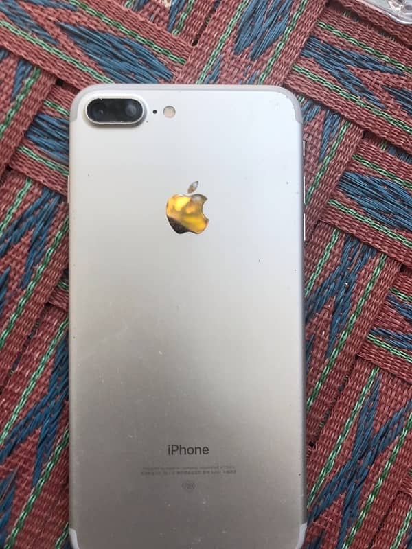 Iphone 7plus pta approved. urgent sale 1