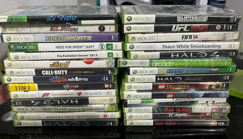 XBOX 360 GAMES FOR SALE IN GOOD PRICE 0