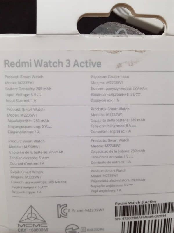 Original Redmi smart watch 5