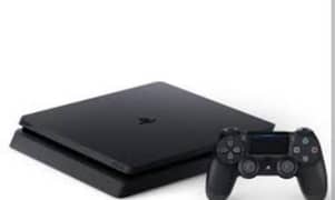 Playstation 4/PS4 500gb with controller and 4 games