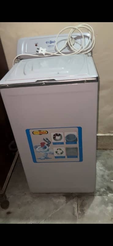 super asia washing dryer . excellent condition as brand new . 0