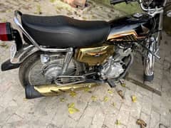 Honda CG 125 2024 Model Gold Edition 0306/42/49/168