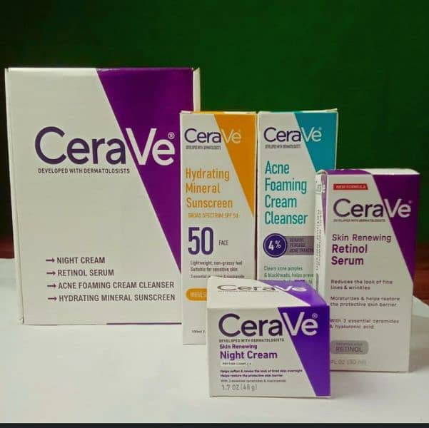 CeraVe 4-in-1 Skincare Bundle – Everything Your Skin Needs! 1