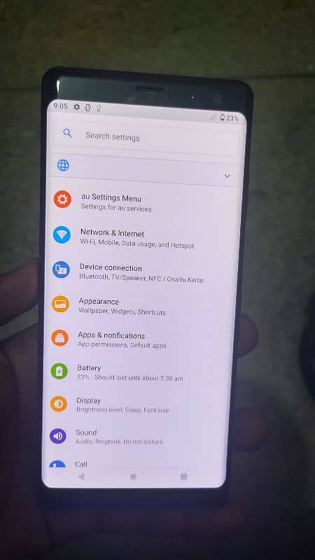 Sony Xperia xz3 Non PTA 1