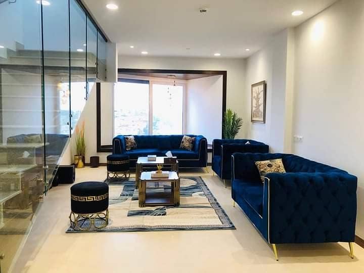 Brand New 3Beds Fully Furnished Luxurious Apartment Available for Rent and facing park Corners. 8