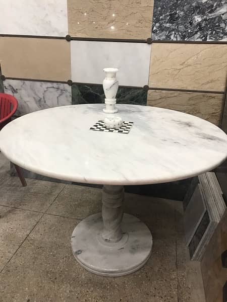 marble table and handicraft 2