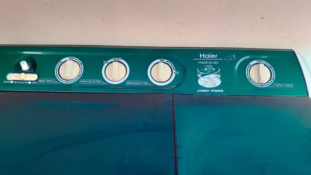 Haier washing machine 6