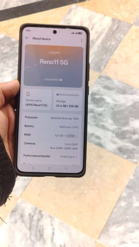 oppo reno 11  5g 10/10 condition official PTA approved 1