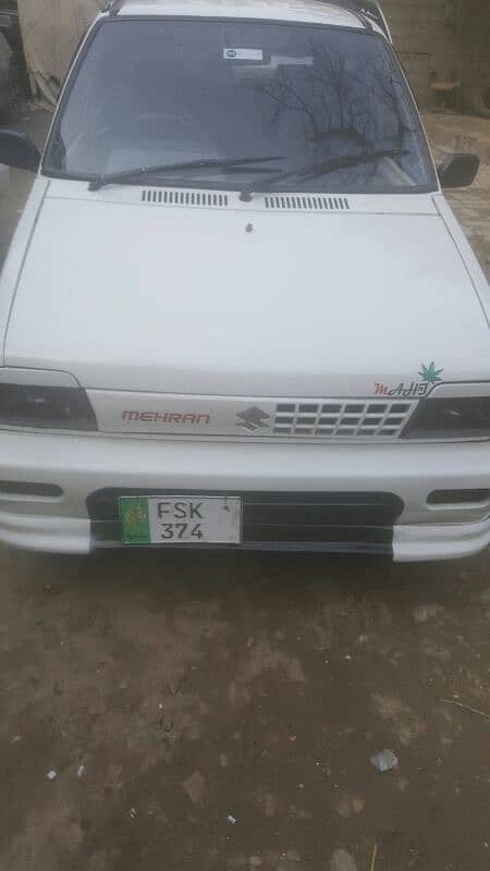 Suzuki Mehran VX 2005 non excdent milag orignal tyre normal same like 9