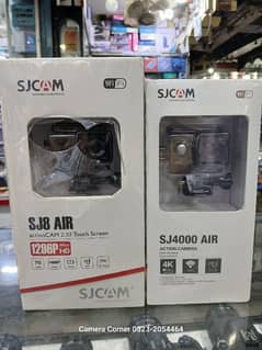 Sports and Action Camera SJ4000 Air and SJ8 Air Box pack 4K camera