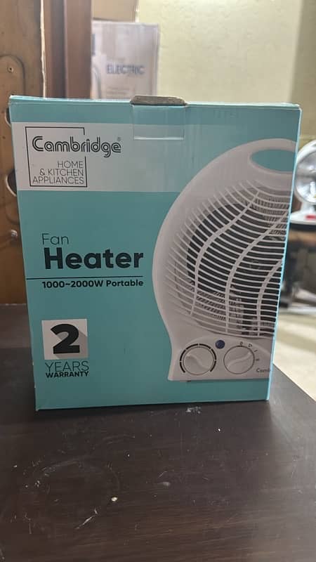 Cambridge Fan Heater 0