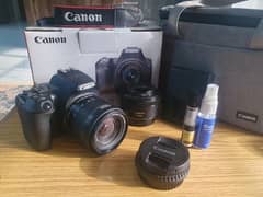 Canon EOS 200d (Mark II) . 2lenses, body, bag, strap .