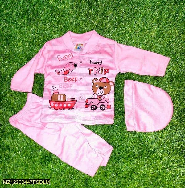 3 pcs baby suit 1