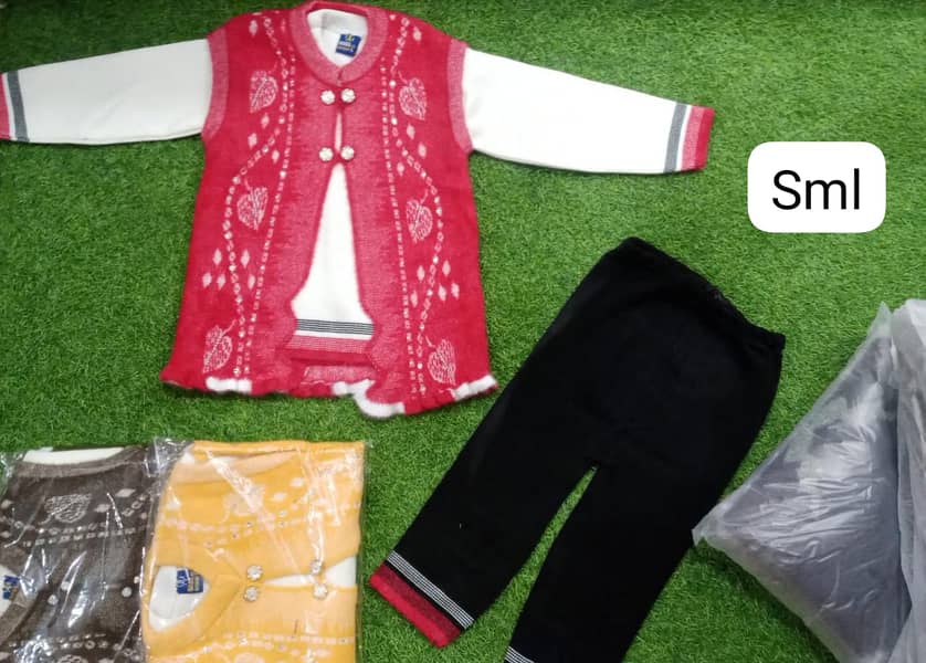 Kids Winter Collection/2 Pc/Kids Cloths/3 Pc Winter Suits on Wholesale 3