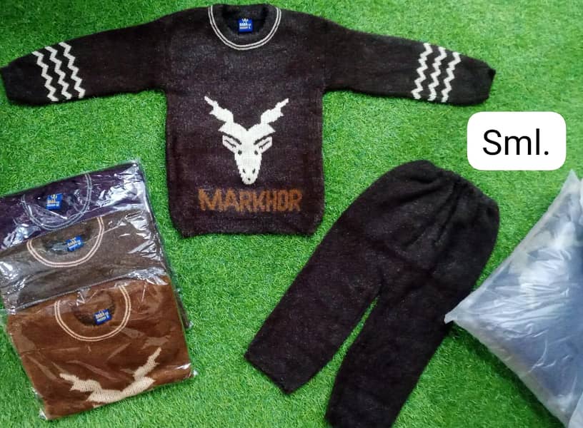 Kids Winter Collection/2 Pc/Kids Cloths/3 Pc Winter Suits on Wholesale 15