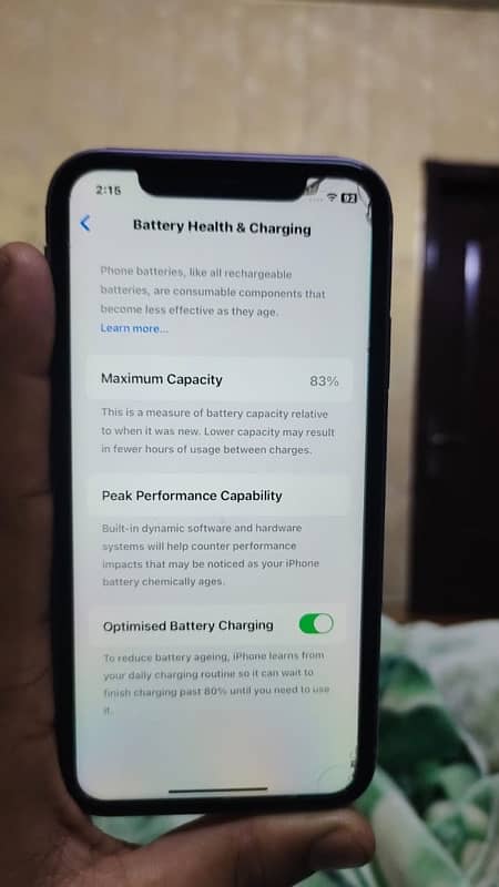 Iphone 11 Non PTA 64GB 83% 5