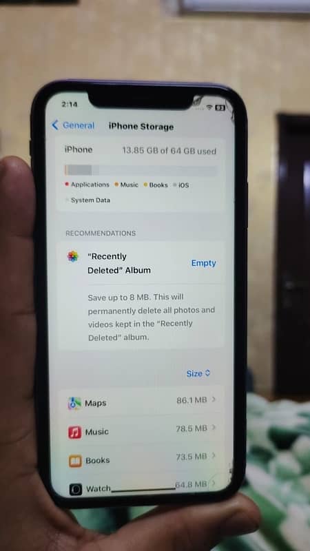 Iphone 11 Non PTA 64GB 83% 7