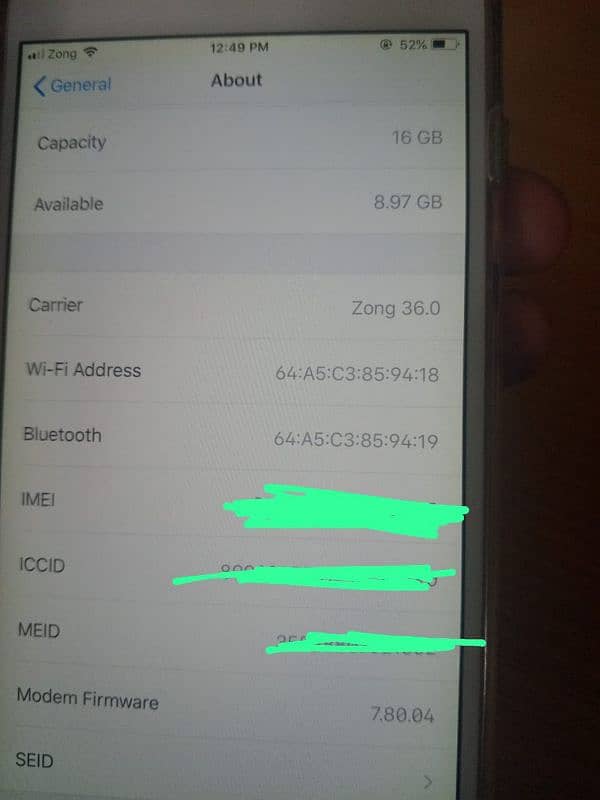 Iphone 6 plus pta approved 16GB 2