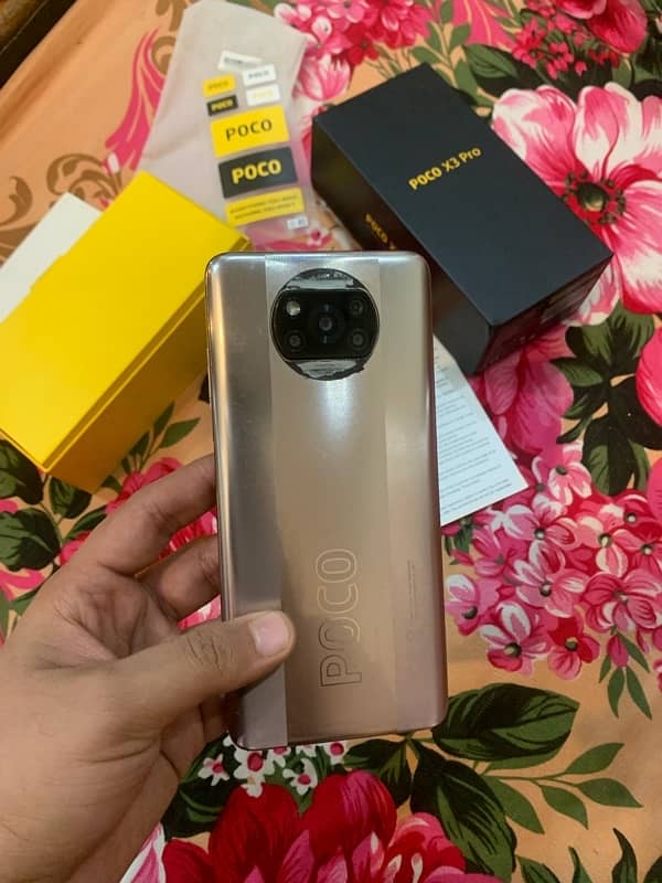 POCO X3 PRO 8/256 WITH BOX SALE AND EXCHANGE 0