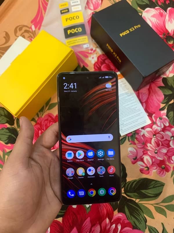 POCO X3 PRO 8/256 WITH BOX SALE AND EXCHANGE 1