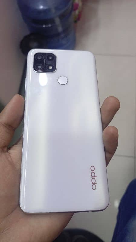 oppo a15s with box charger 3