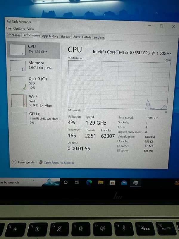 Core i5 8th generation Hp elite X2 G4 2 in 1 4