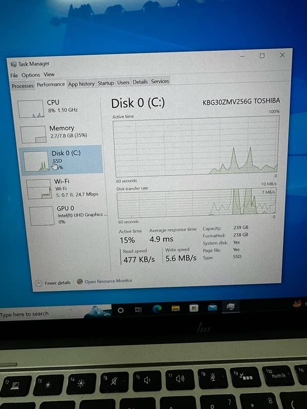 Core i5 8th generation Hp elite X2 G4 2 in 1 6