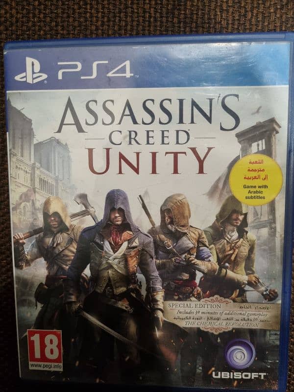 Assassins Creed Unity PS4 0