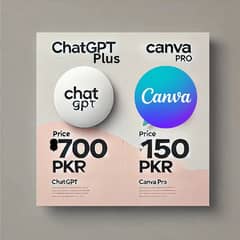 chatgpt and Canva pro