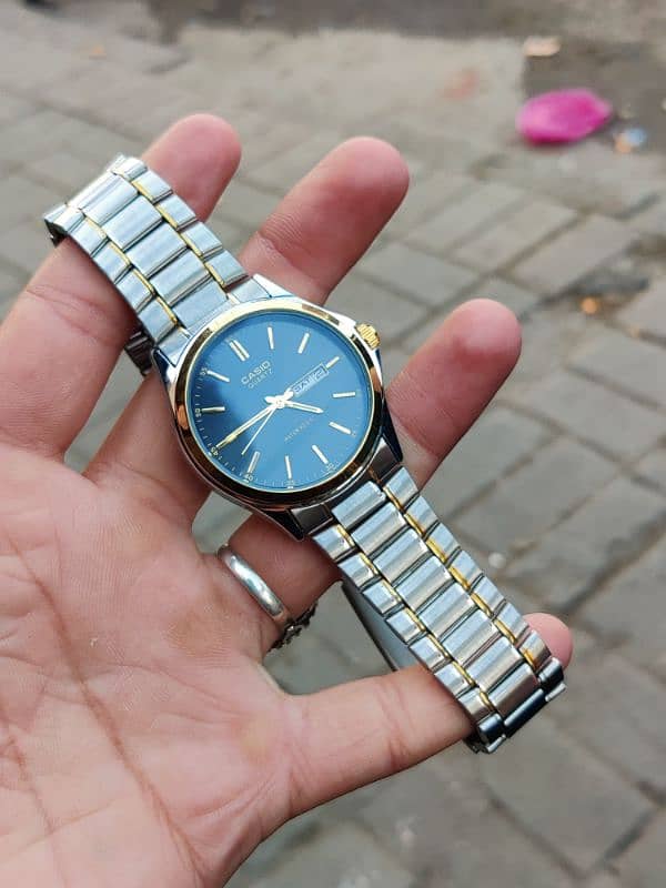 Casio watch two tone 3