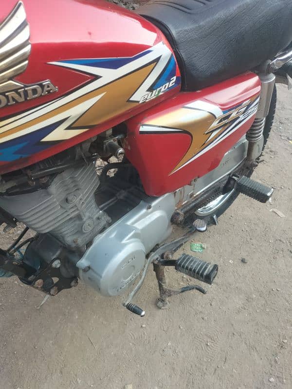 Honda CG 125 2020 Karachi number 0