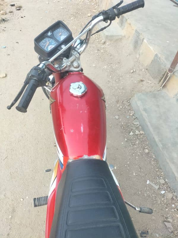 Honda CG 125 2020 Karachi number 4