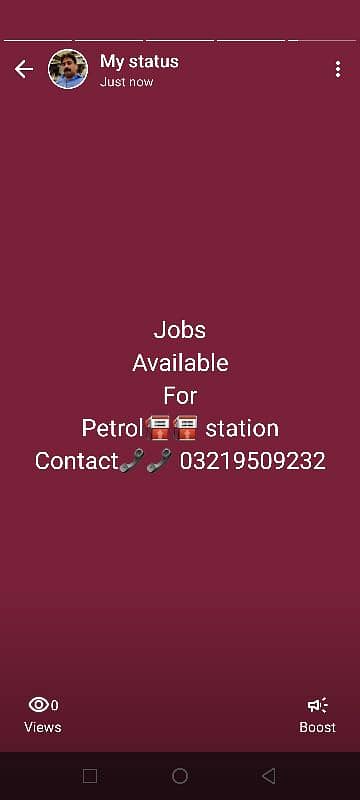 required boys for petrol station for filling petro in Rawalpindi l 0