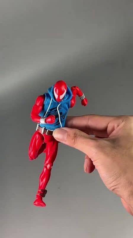 ct toys wolverine and scarlet spider man action figure 4