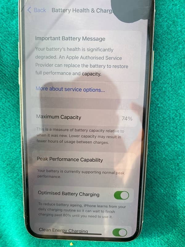 iPhone X 256 GB Non Pta 7