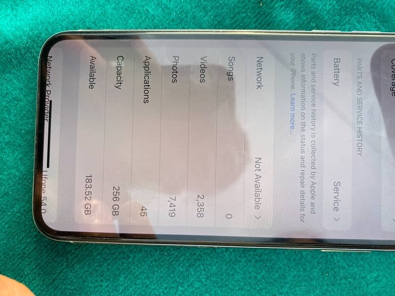 iPhone X 256 GB Non Pta 8