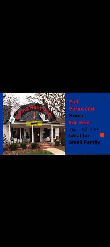 Full Furnished House For Rent 2