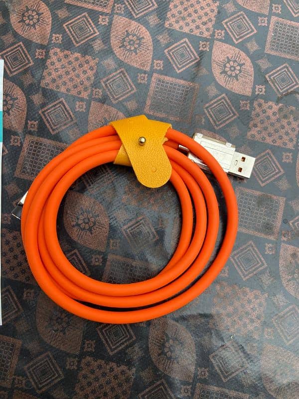 3 in 1 Charging Cable 180 degree rotating head 120W 6A 3