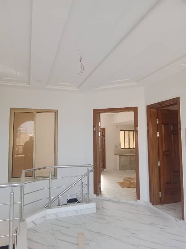 Al jannat town near Dewan wali Puli New brand Spanish 5 marly proper double story house for sale 36