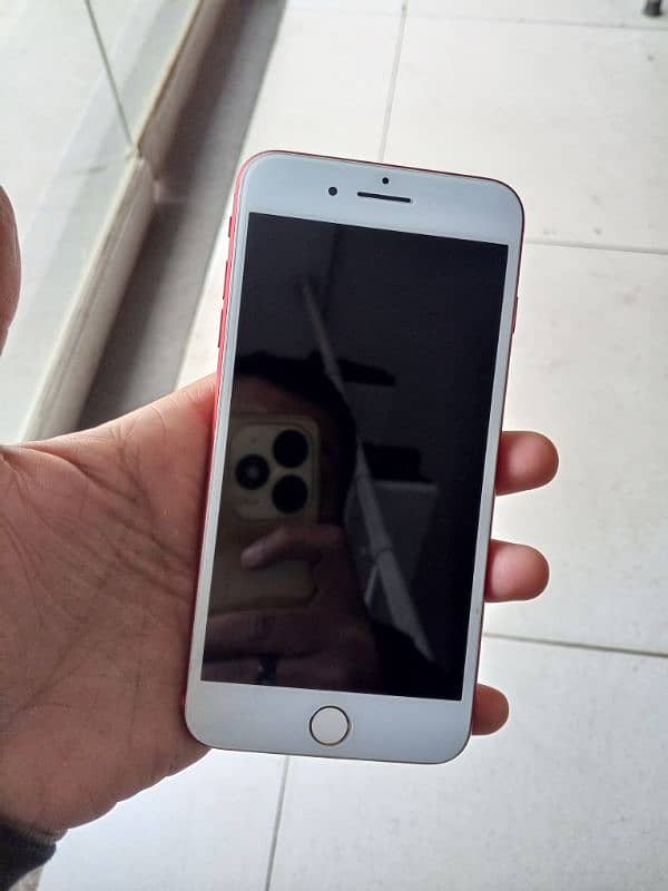 I phone 7 plus Red Edition Official Pta 128 gb condition 10by9 0