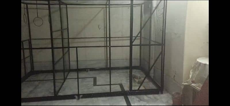 6feet*6feet*10feet huge cage with a partition for Parrots 2