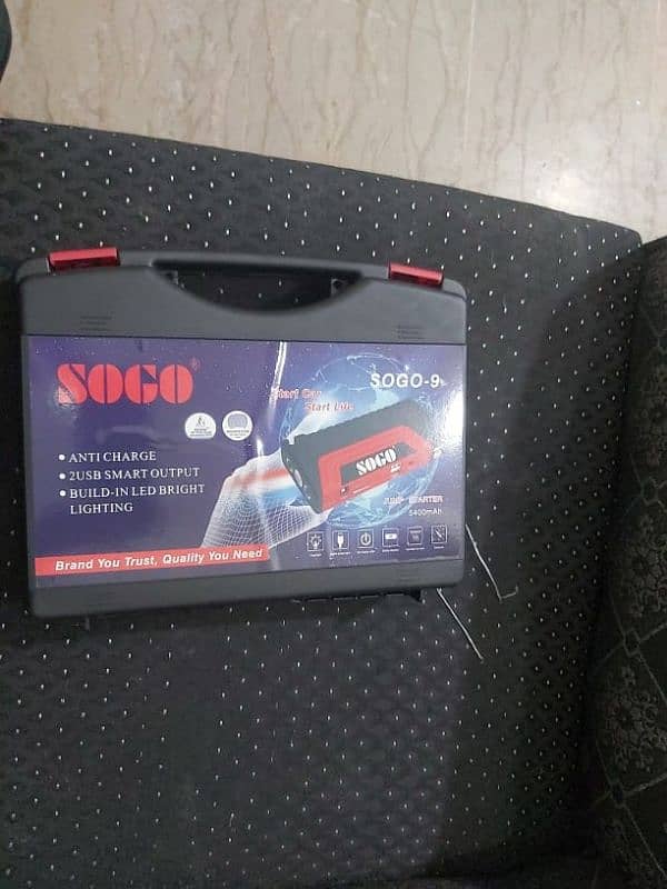 High Power Jump Starter Sogo-9 Power Bank 5400mAh Sogo Brand 3