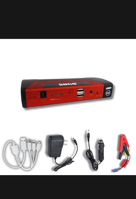 High Power Jump Starter Sogo-9 Power Bank 5400mAh Sogo Brand 11