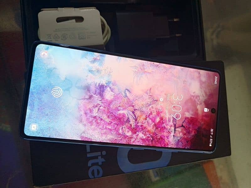 Samsung S10 lite Official Complete Box Excellent condition 1