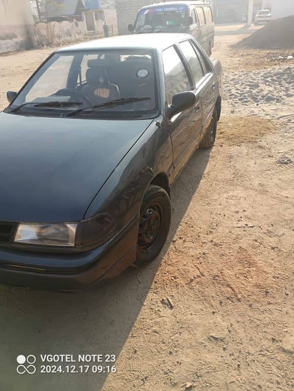 Hyundai Excel  condition 1993 model Officers Scheme Vehicle 7