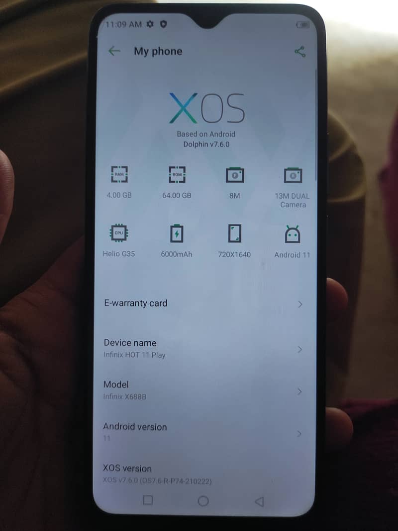 Infinix hot 11 Play . . 3