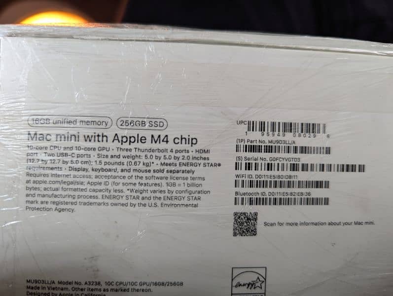 Apple 2024 Mac Mini Computer with M4 chip 16gb ram, 256 ssd 3