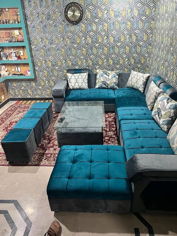 10 seter sofa full setting for sale 5