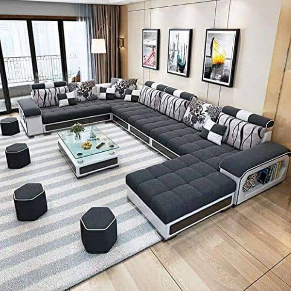 10 seter sofa full setting for sale 13