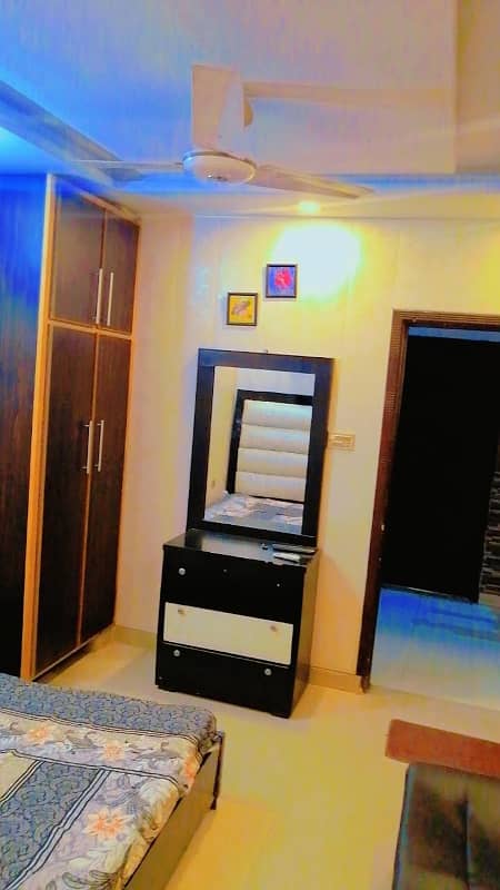 1 BED FURNISHED STUDIO APARTMENT FOR RENT IN ALLAMA IQBAL TOWN 2